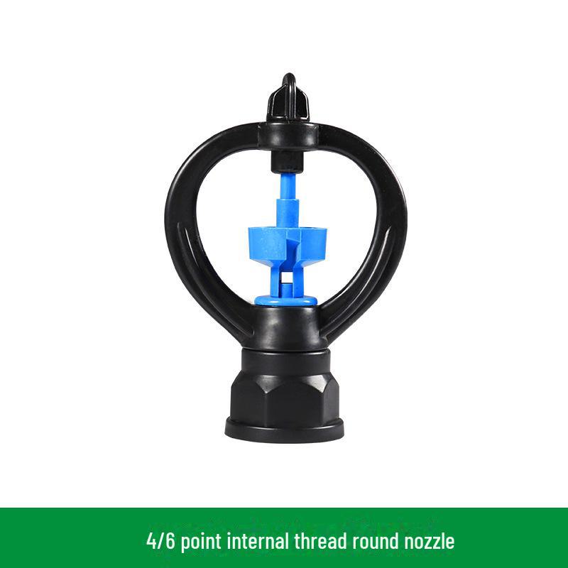 4" X 4/6" Rain-Shaped Sprinkler Head, Universal Threaded Plastic Disc for Garden Irrigation