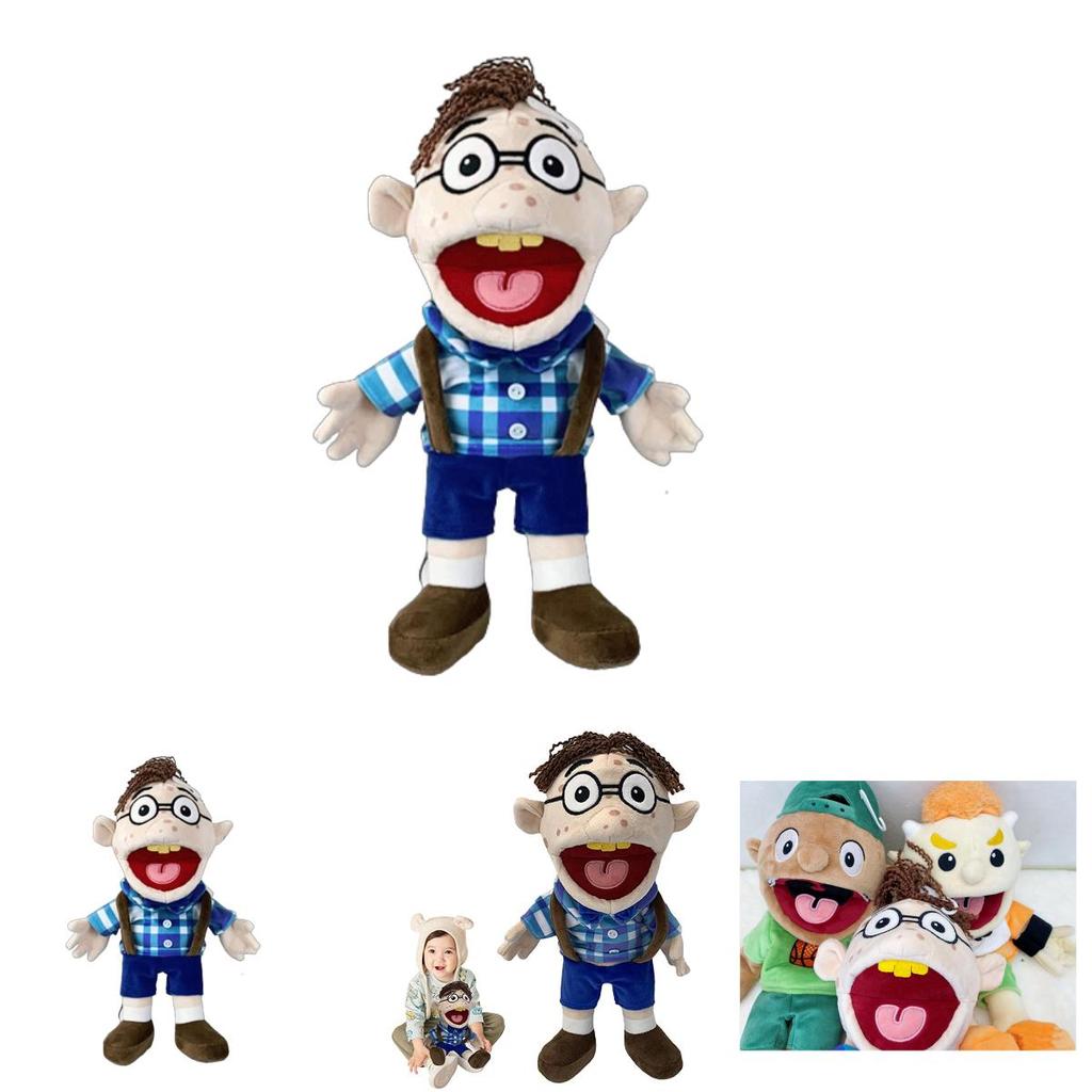 Jeff Plush Toy Puppet For Parent-child Interaction Joseph/bernard Schoolmate