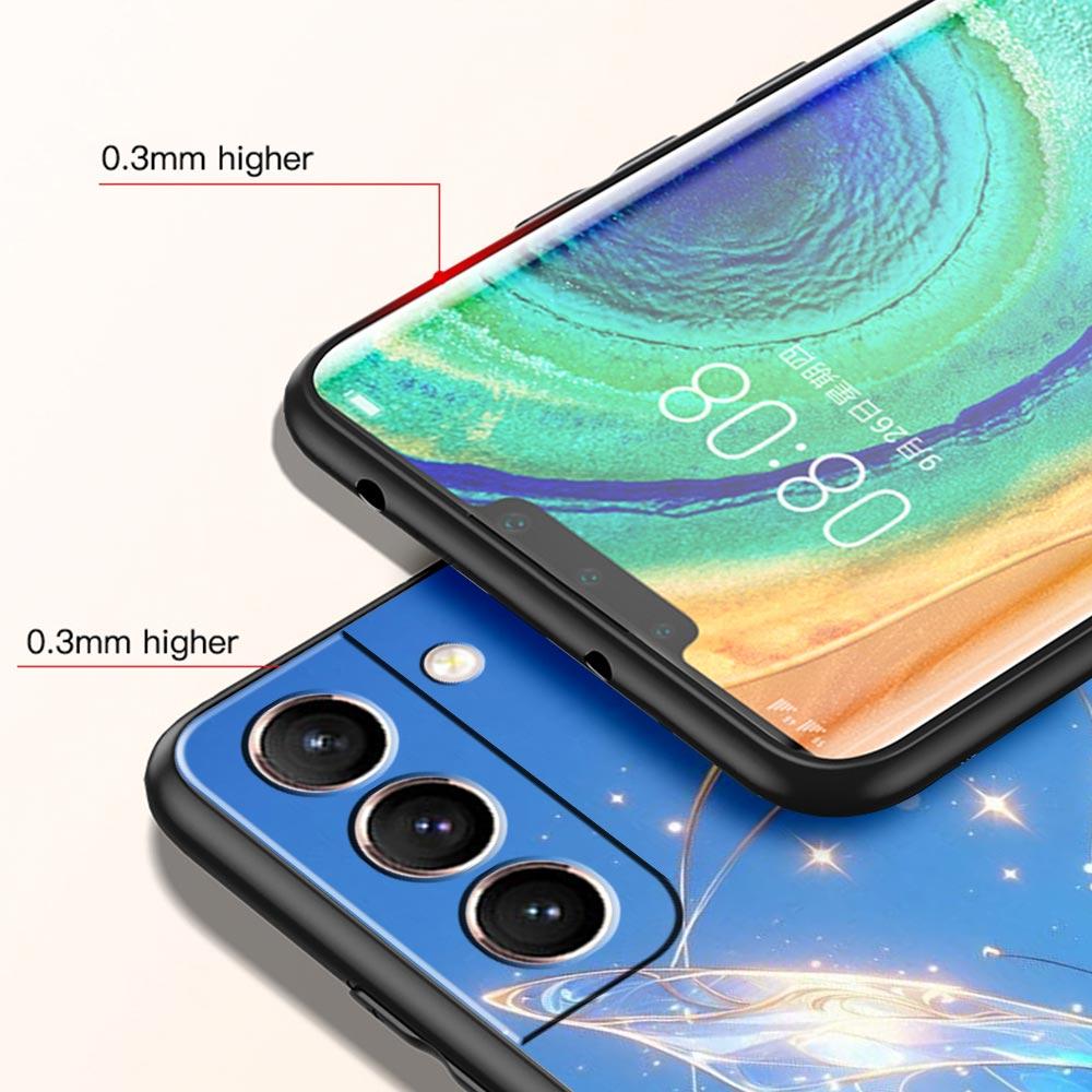 Butterfly Design Phone Case Cover for Samsung Galaxy S26 S25 S24 S23 S22 S20 S21 FE Ultra S25 Edge Plus 5G Soft TPU Shell Fundas