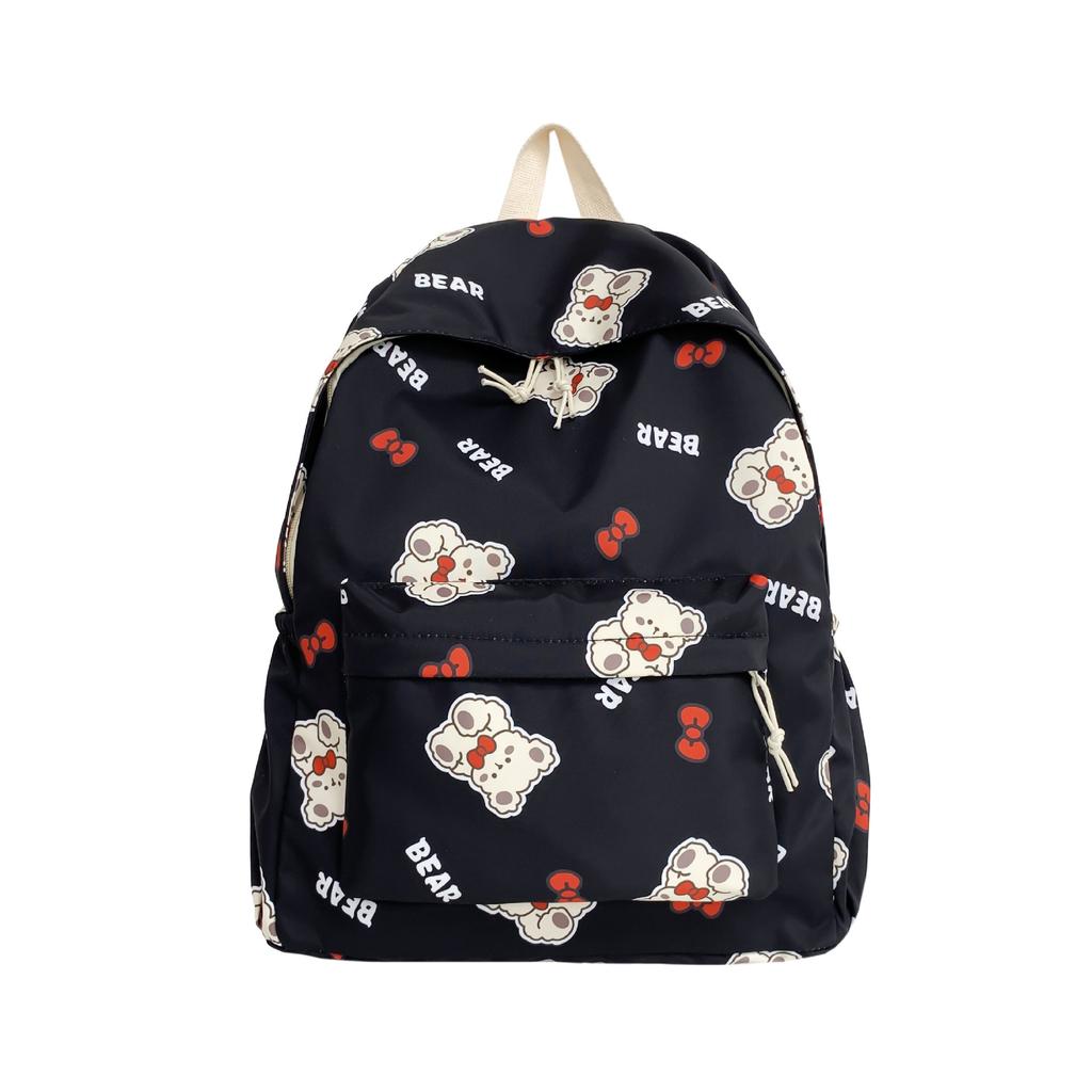 Schoolbag female junior high school student cartoon printed backpack female 1011 new college style schoolbag primary school student class backpack