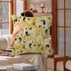Abstract Shiba Inu Print Cushion Cover Car Throw Pillow Case For Sofa Car Christmas Gift 40X40Cm 45X45Cm