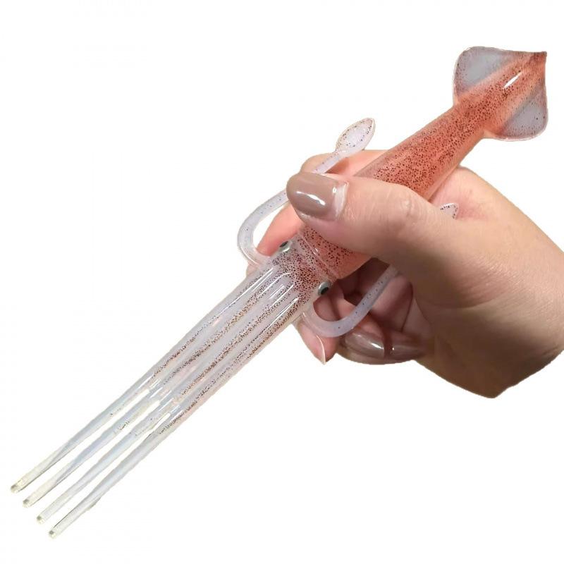 1/2 Pezzi Forchetta Divertente Calamaro Seppia Resistente al Calore Stoviglie Forchetta per Noodles Istantanei Stuzzicadenti da Cibo Forchette per la Cena in Cucina Strumento di Cottura