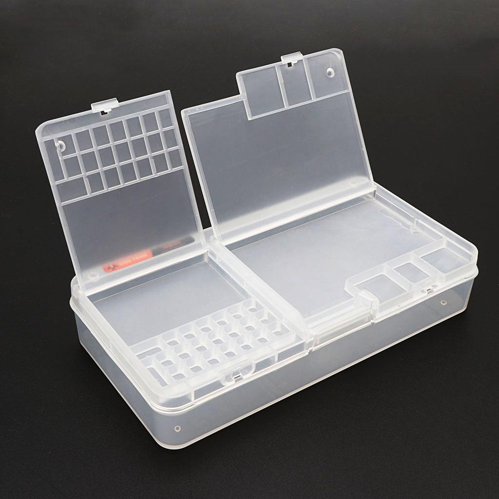 Phone Repair Storage Box for Smartphone IC Parts Opening Tools Collector Motherboard IC Chips Component Screws Organizer