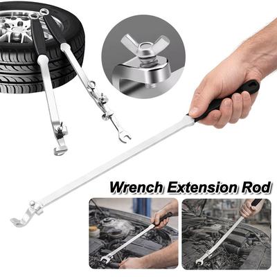 Portable Wrench Extension Rod Multifunctional Automotive Repair Tool