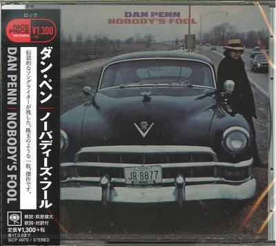 CD DAN PENN - Nobody's Fool SICP4970 Sony Records In 2016 Japan ObiRock Used