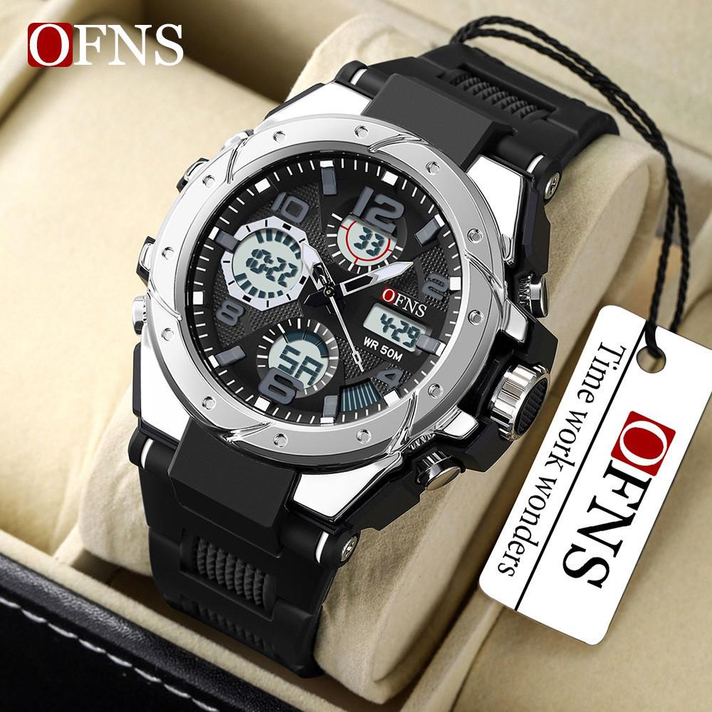 Sanda 6008 Multifunctional Men's Waterproof Sport Quartz Watch