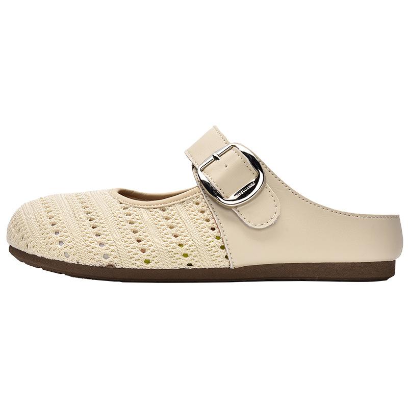 Summer new soft-soled bag head half slippers one-pedal single shoes sandals 5118