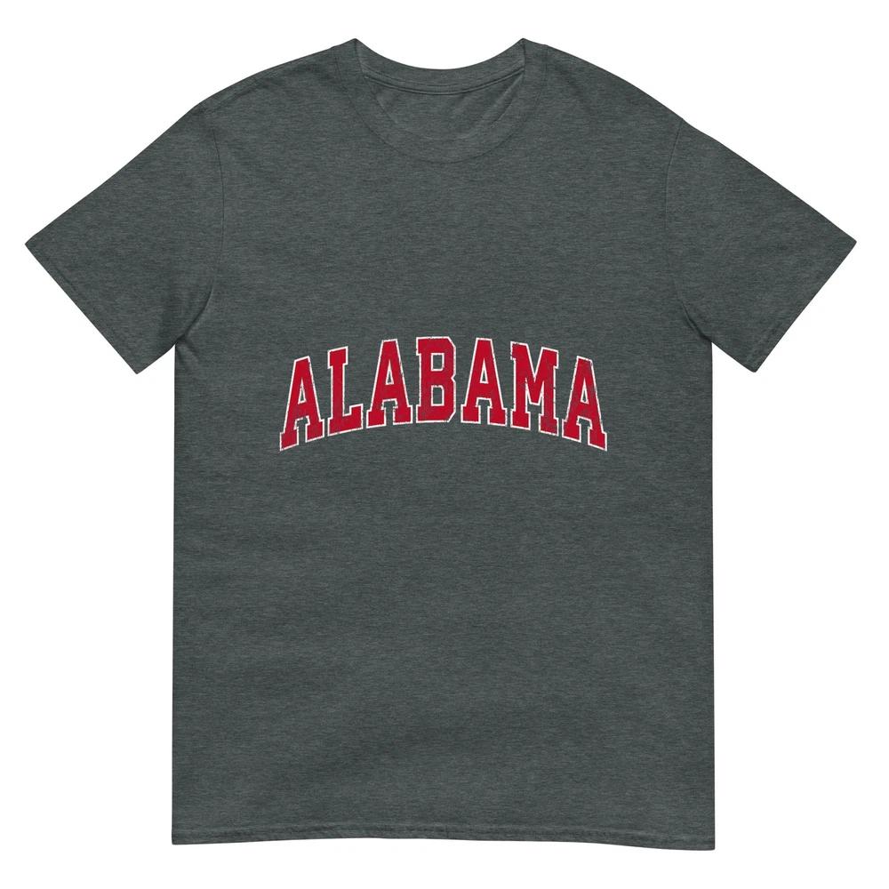 Alabama Al Vintage Sports Design Red Design TShirt