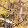 Serra de Poda AIRAJ com Bainha de Segurança, Serra de Poda para Jardinagem 52CM/20 Polegadas, Lâmina Curva de Aço SK5, Trava de Lâmina Segura e Confiável
