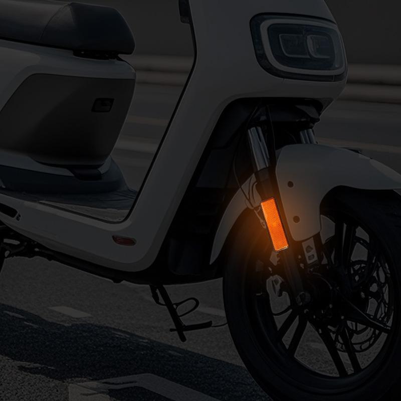 Auto Nacht Reflektierende Sicherheitswarnplatte Reflektor Schild Aufkleber Zubehör Auto Universal LKW Motorrad Warnplakette Aufkleber