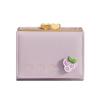 Süße kleine Leder-Taschengeldbörse für Damen Fruchtmuster Bifold Münzbörse Damen Mini Kurze Geldbörse Geldkartenhalter Clutch Bags