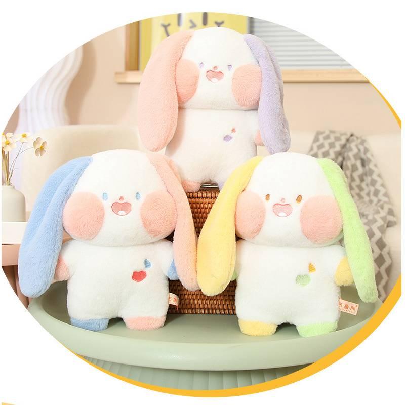 Adorable Bunny Plush Toy With Cute Puffed Cheeks For Kids' Gift