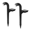 2pcs 23.2in Solar Spot Lights Outdoor Solar Landscape Lights for Outside Garden Yard Pathway Easy Install