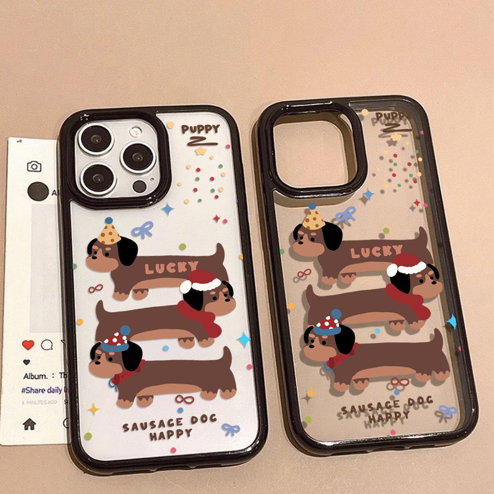 Acrylic Phone Case for iPhone 11 12 13 14 Pro 12 14 16 Pro Max for Samsung A16 A36 A56 S24 FE High-quality Painted Anti-fall Mobile Phone Case