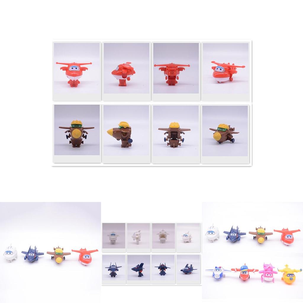 Super Wings Toys Mini Planes Colorful Transformation Airplane Robot Gifts For Kids**