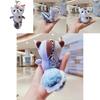 Adorable Plush Squirrel Keychain Cute Stuffed Animal Doll Gift Machine Toy