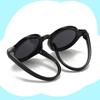 Solid Color Kids Polarization Glasses Classic Anti-UV HD Sunglasses Children Sunnies  Outdoor