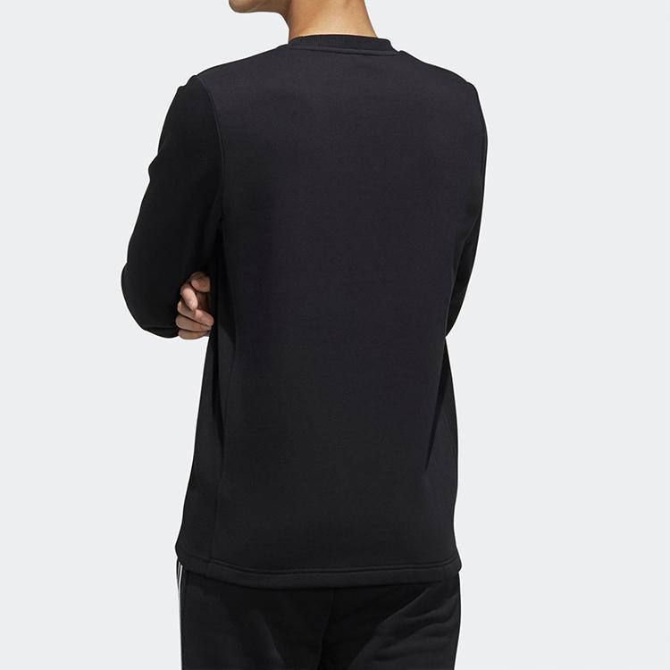 Adidas Neo Mikina s dlouhým rukávem s manžetami Pánská mikina Černá EI4701