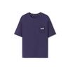 Outdoor Series Solona Simple Quick-Dry Round Neck Short Sleeve Breathable T-Shirt Men Tops Gothic-Purple L224M032-05HS