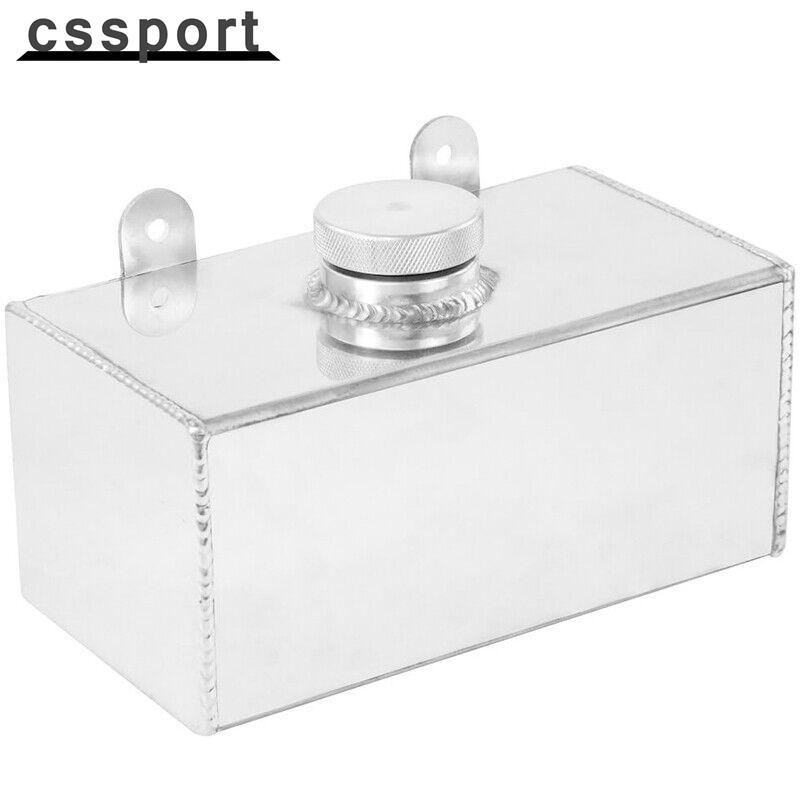 2L Aluminum Windshield Wiper Washer Fluid Bottle Overflow Reservoir Water Tank