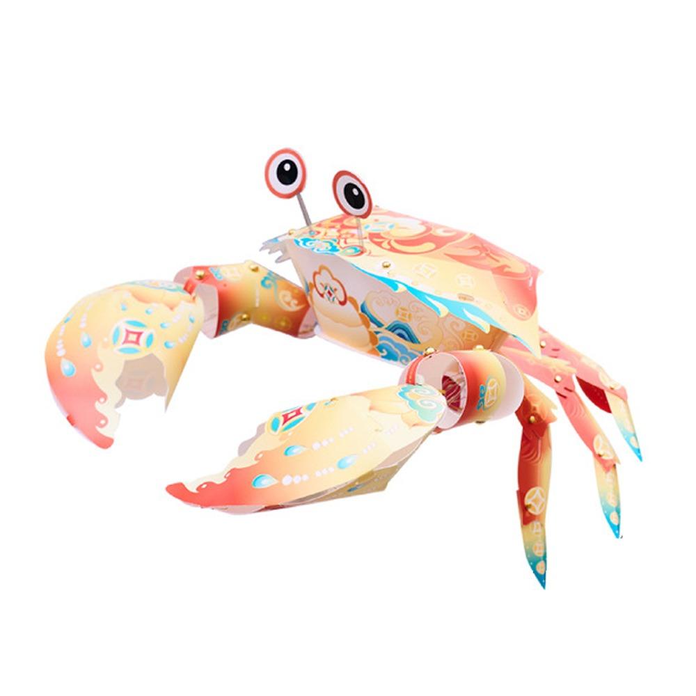 Chinese Style New Year Crab Portable Lantern Children Handheld Lantern Hanfu Accessories