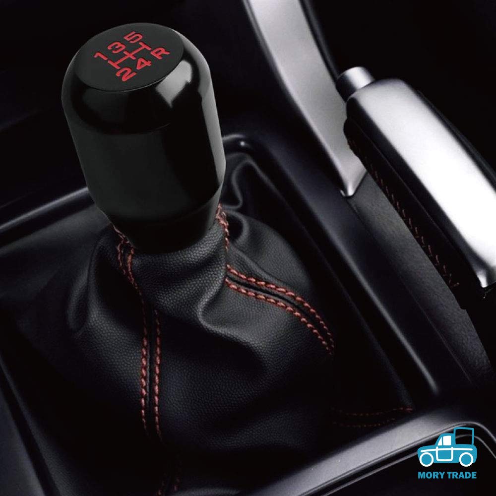 Morytrade MT Shift Knob for Cars, Light Trucks, Light Tigers, Aluminum, 5-Speed, Universal (Black)