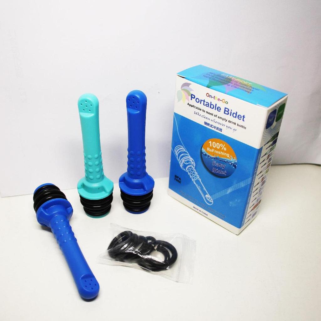 3-teiliges tragbares Handbidet-Set für Reisen - Persönliches Hygiene-Spülgerät