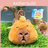 Capybara Plush Cartoon Wallet Earphone Bag Keychain Small Pendant Decorations