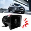High-Pitch Warning Horn Speaker, 12V 200W, Universal Horn for Car Alarm Systems (Black)