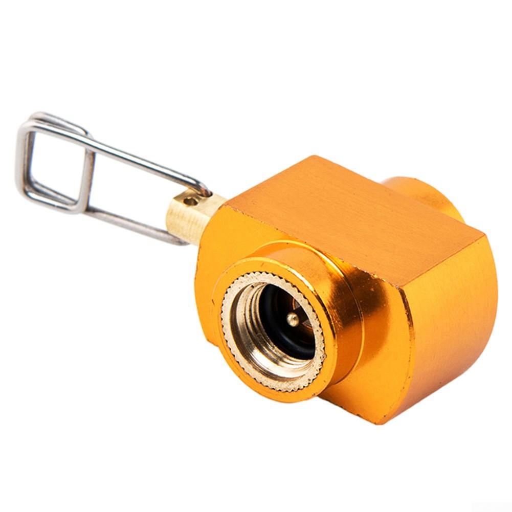 Aluminiumlegierung Lufttankanschluss Campingkocher Motorradabdeckung