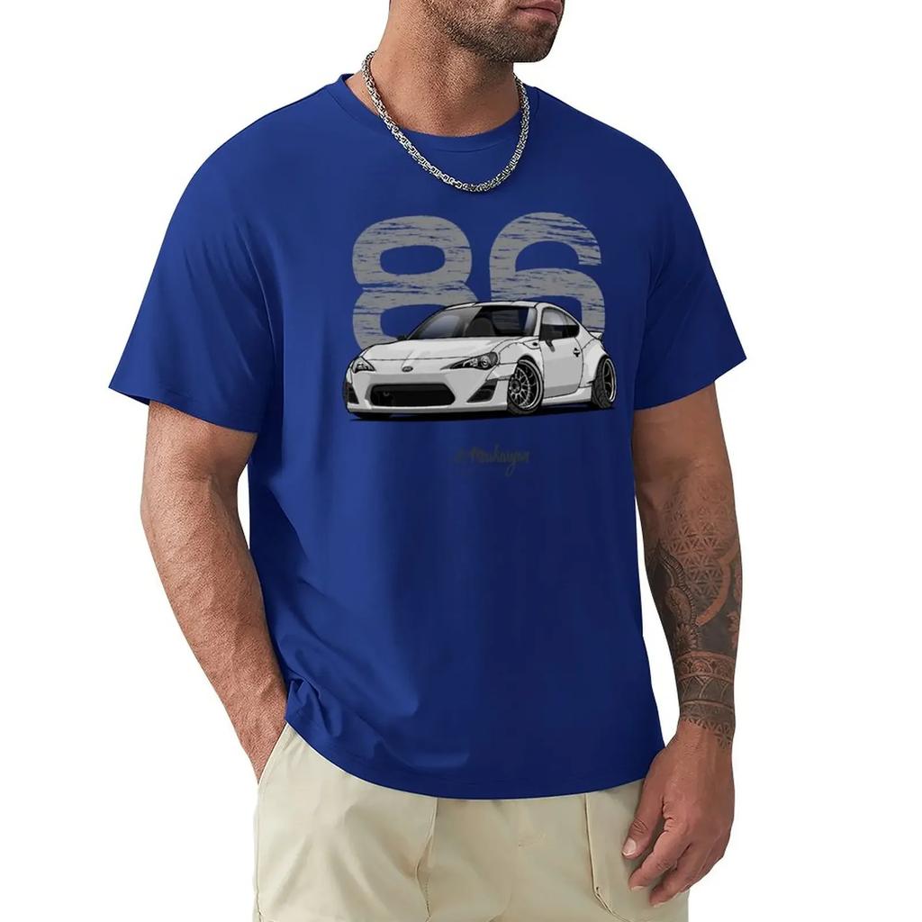 Gt86 (Whitegrey) Tshirt Boys Animal Print Short Sleeve Tee Shirts Graphic Tee T Shirts Unisex