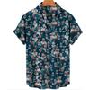 Camisas con Estampado de Anime Japonés Verano 2023 Nueva Camisa para Hombre Impresión 3D Estampado de Terror Ropa Hawaiana Diseño Personalizado Top para Hombre