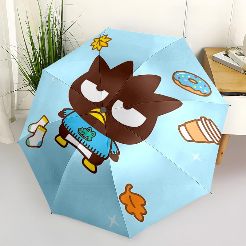 1pc Sanrio Characters: Automatic Opening/Closing Umbrella with Foldable Design, Iron Frame, Outdoor Use, Festive Gift for Fans, Travelers, Daily Use,