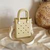 Women Mini Tote Bag EVA Flexible Bag Practical for Vacation Office and Travel Shopping