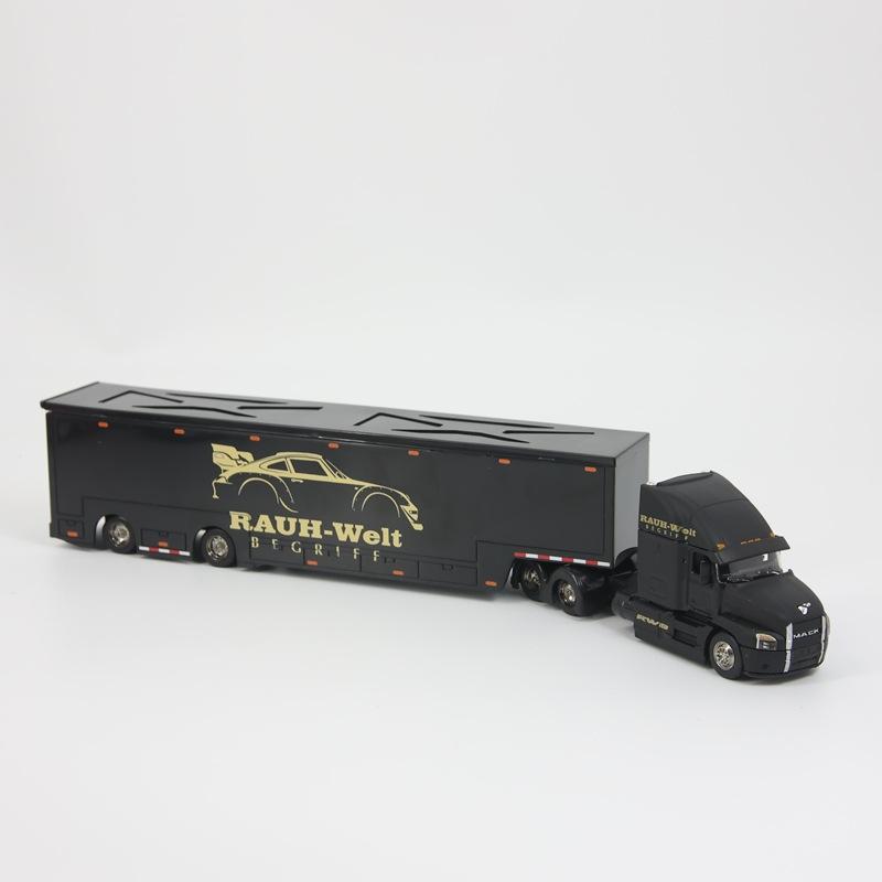 Maisto Transport Gietvormen Trailer Model Simulatiemodel Legering Auto Collectie
