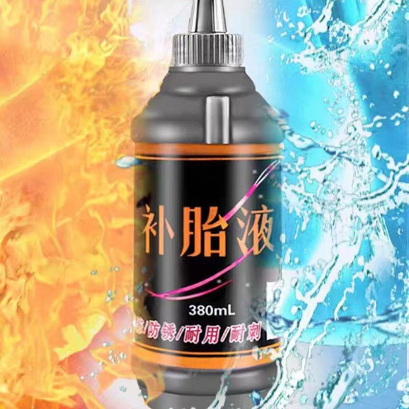 1 szt. 380 ml duży zestaw naprawczy do opon samochodowych nieniszczący szybki zestaw naprawczy do małych i średnich kół uszczelniacz do opon