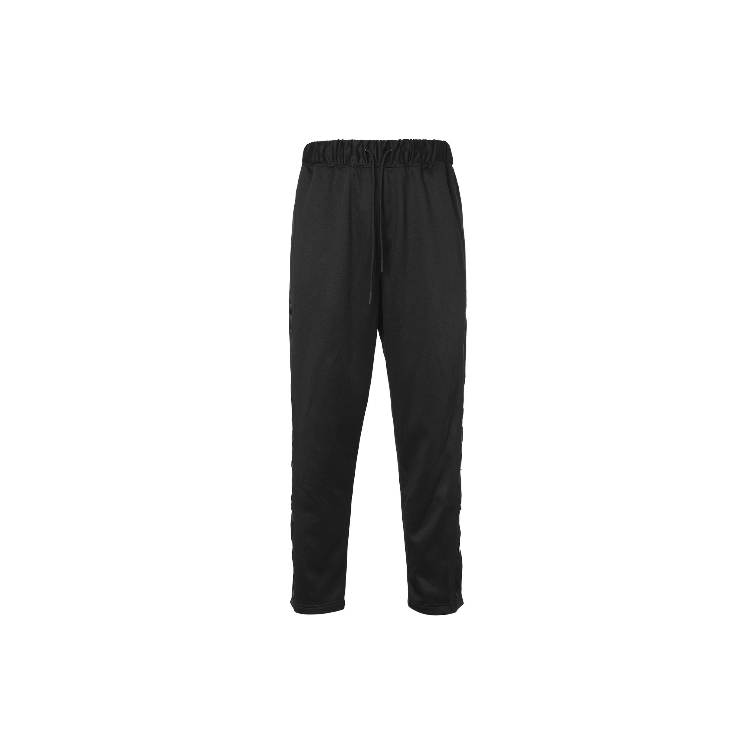 Air Jordan Solid Color Button Casual Pants Men s Black DV5628-010 XXL