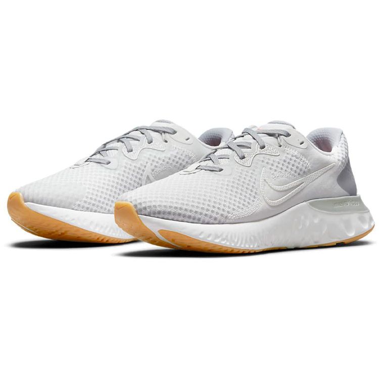 Nike Renew Run 2 Platinum Tint Herre Sneakers Hvit Summit-White Wolf-Grey CU3504-009