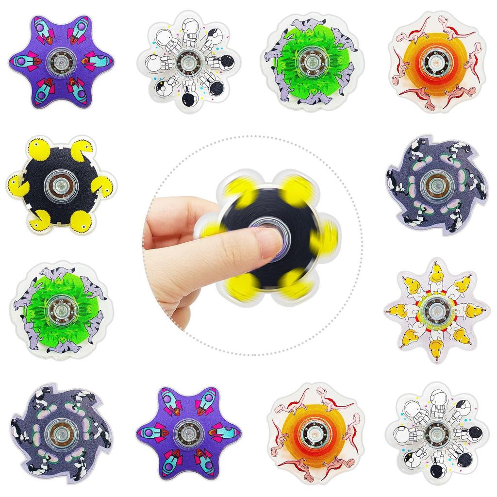 New Dynamic 3D Spin Fingertip Gyroscope Decompression Toy