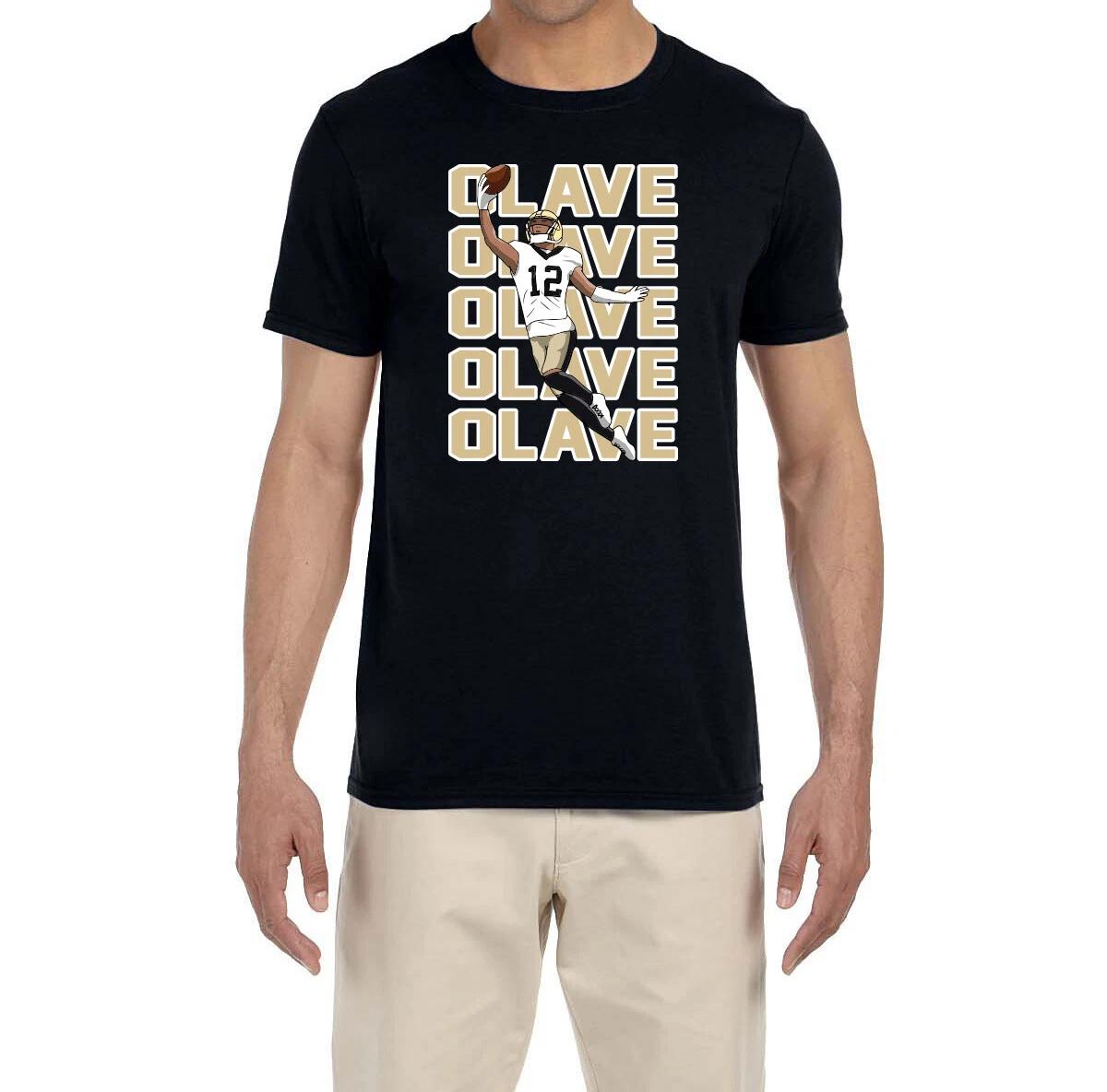 Chris Olave Text Pic T-Shirt L