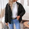 Fall Winter New Women's Cotton Padded Jacket, Vintage Literary Casual Warm Thick Outerwear Coat for Women