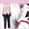 Ghoul Juuzou Suzuya Cosplay Oblek Směs Spandexu Pro Muže A Ženy**