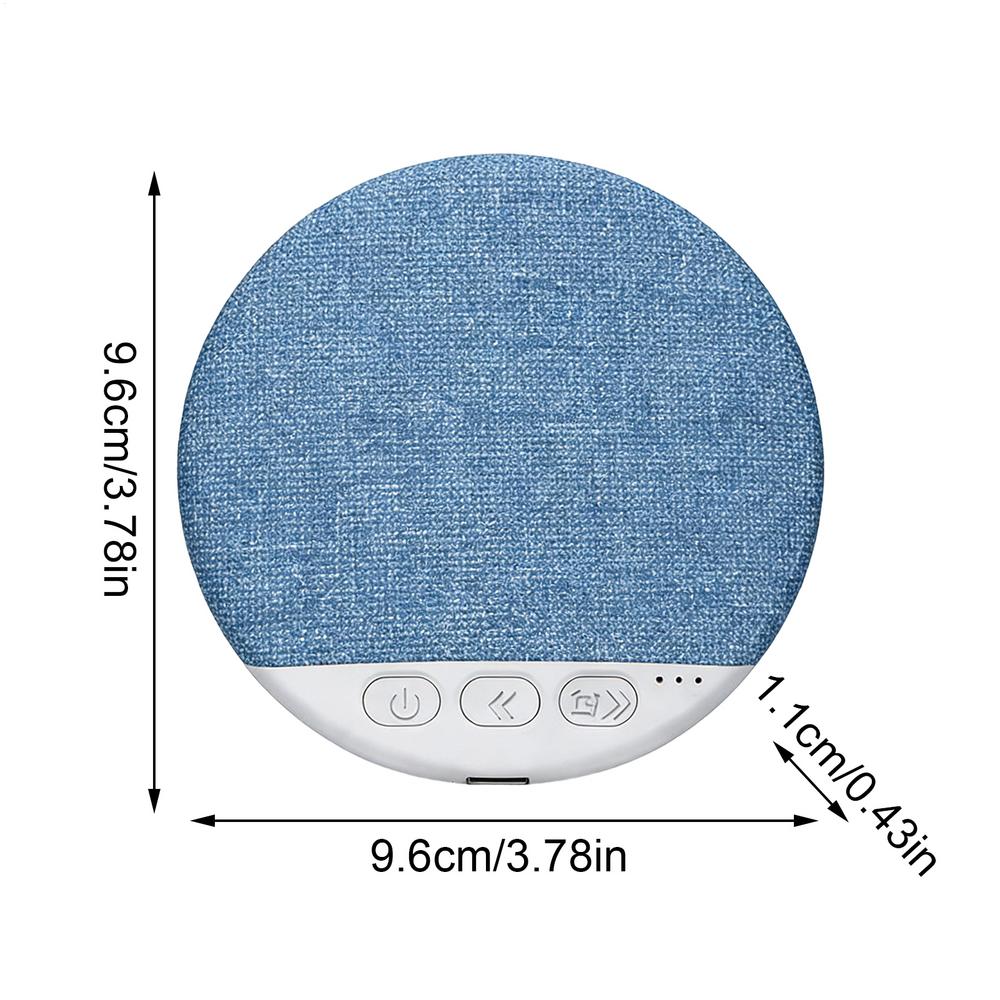Bedroom Pillow Speaker Blue-tooth5.4 Under Pillow Sound Machine With White Noise Support 30/60/90 Min Timers Stereo Sound