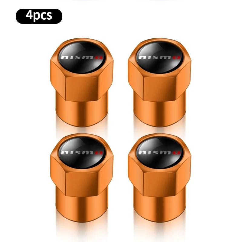 Car Styling Wheel Tires Covered with Automobile Universal Tube Tire Air Valve Cap Dustproof for Nissan NISMO Tiida Teana GTR GTR