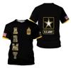 US T Shirt For Men All Over Printed Camouflage Graphic T-shirts Short Sleeve Tees Oversized Men Clothing Tops Outdoor Streetwear