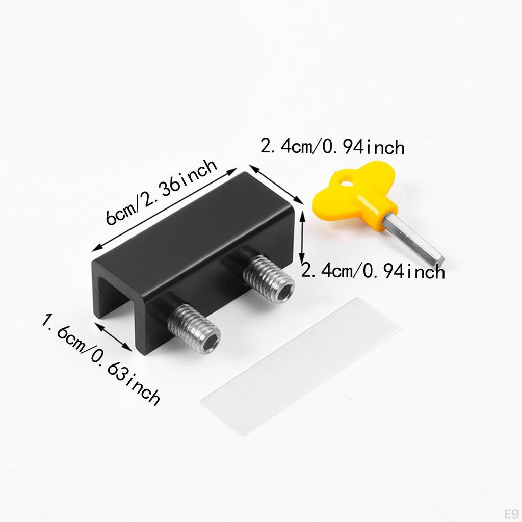 Sliding Window Lock Kids Windows Blocker Home Security, Professional, with Key Easy To Install