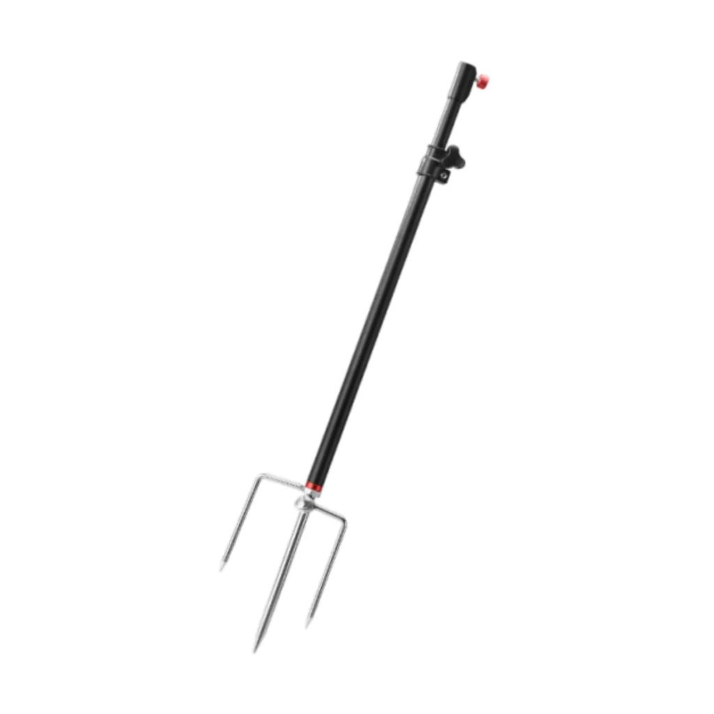Fishing Rod Holder for Ground Sturdy Suppot Stand Outdoor Camping Hiking Black