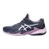 Asics Court FF 3 Clay Comfortable Low-Top Tennis Shoes Women Sneaker Indigo-Mist White 1042A221-500