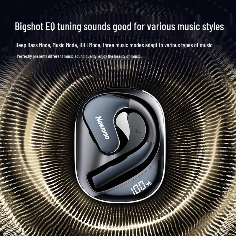 Newman Q12 Open-Ear Bone Conduction Sports Bluetooth Earbuds