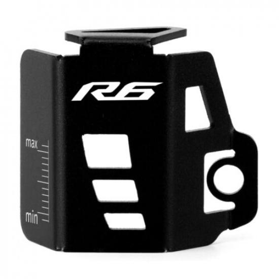 For YAMAHA YZF R6 2006- YZF-R6 Rear Brake Fluid Reservoir Cap Guard Cover